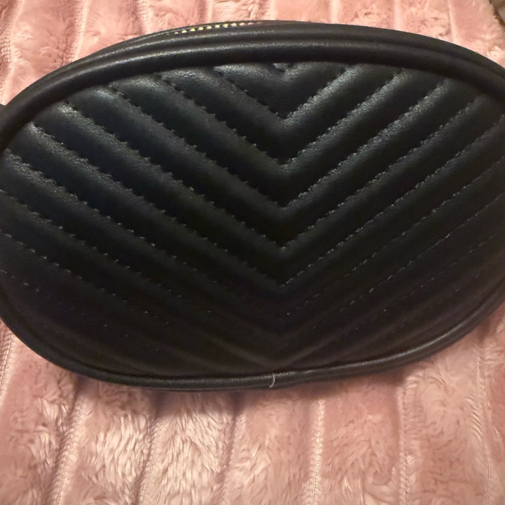 Black Quilted Belt Bag - Picture 5 of 5